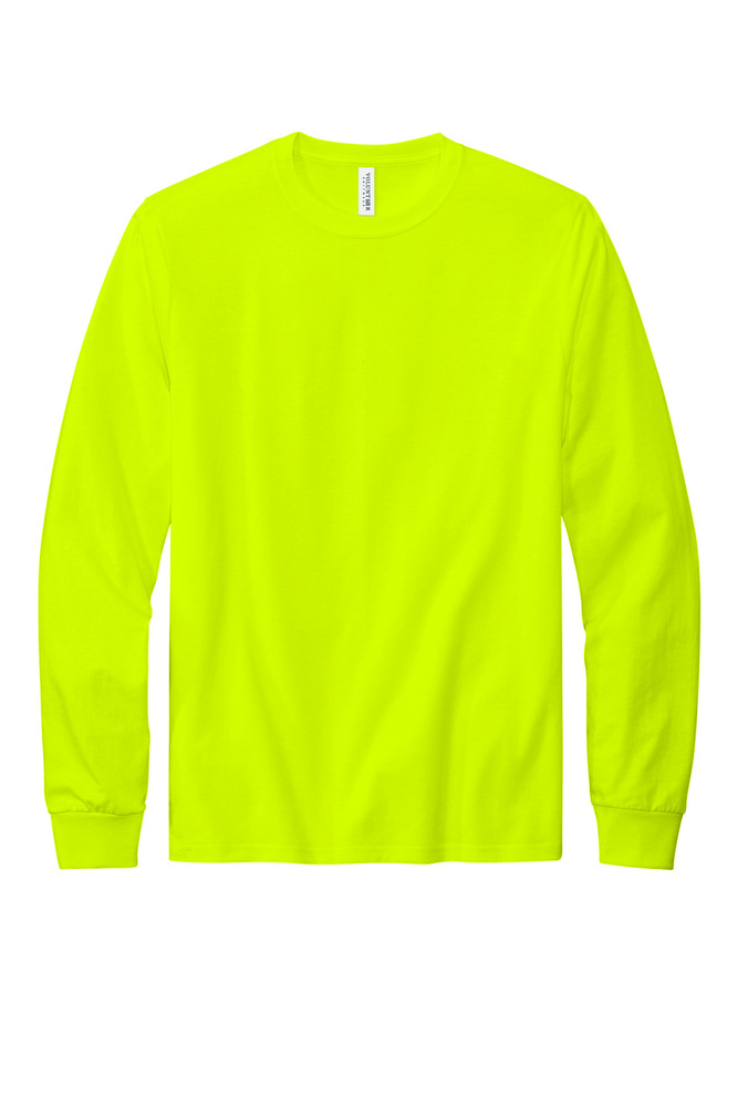 Volunteer Knitwear VL100LS All-American Long Sleeve Tee Front Fullsize"