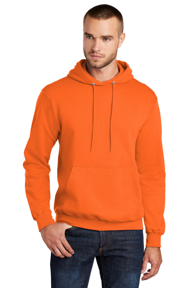 Port & Company PC78HT Tall Core Fleece Pullover Hooded Sweatshirt Front Fullsize"
