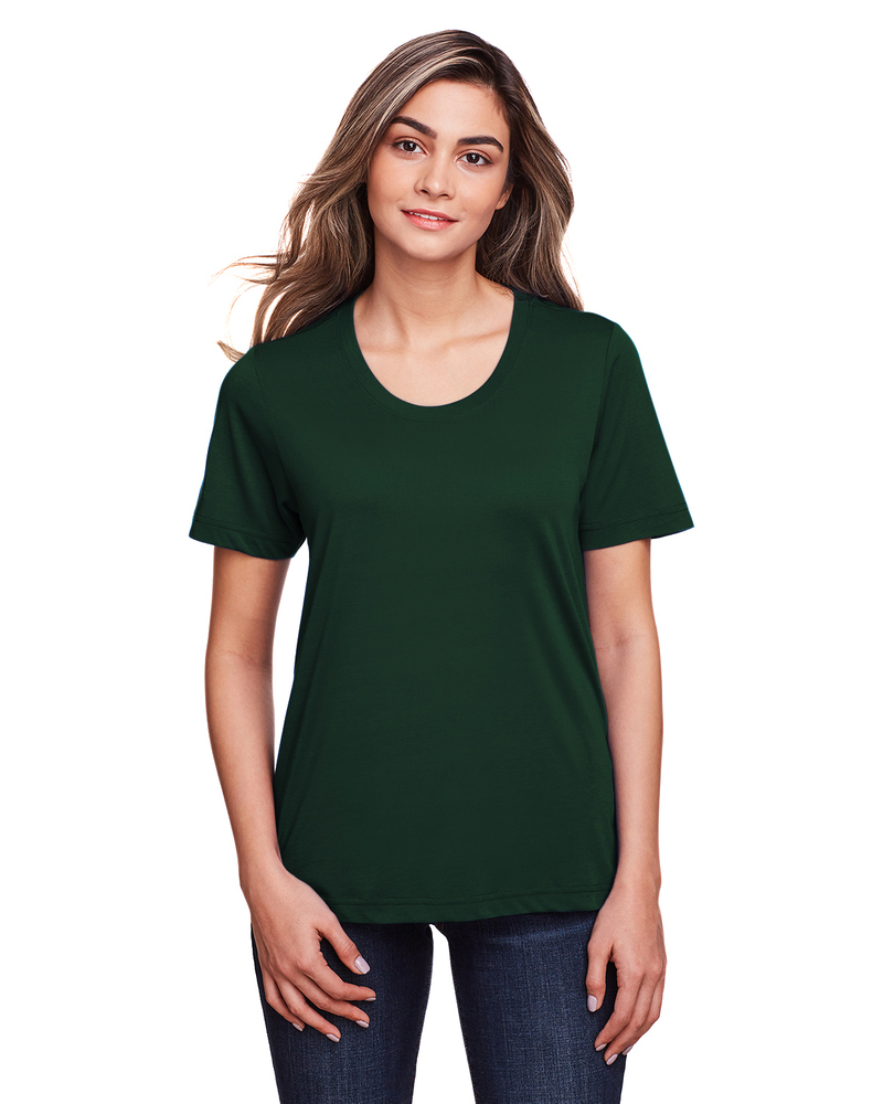 CORE365 CE111W Ladies' Fusion ChromaSoft™ Performance T-Shirt Front Fullsize"