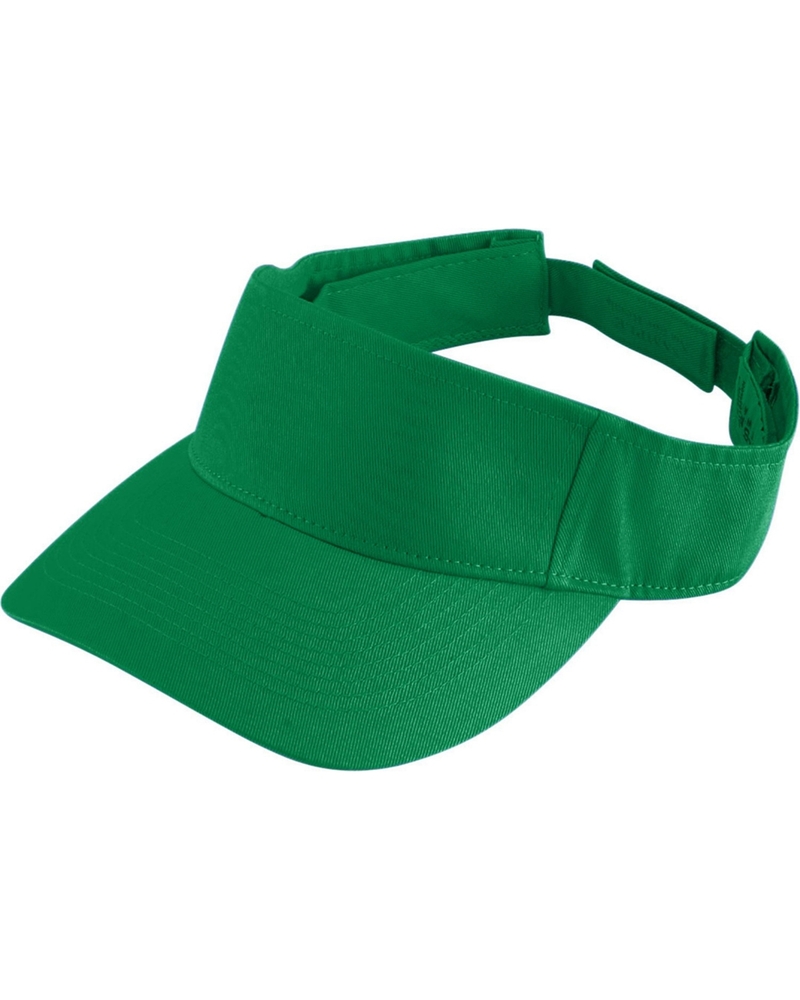 augusta sportswear 6225 sport twill visor Front Fullsize