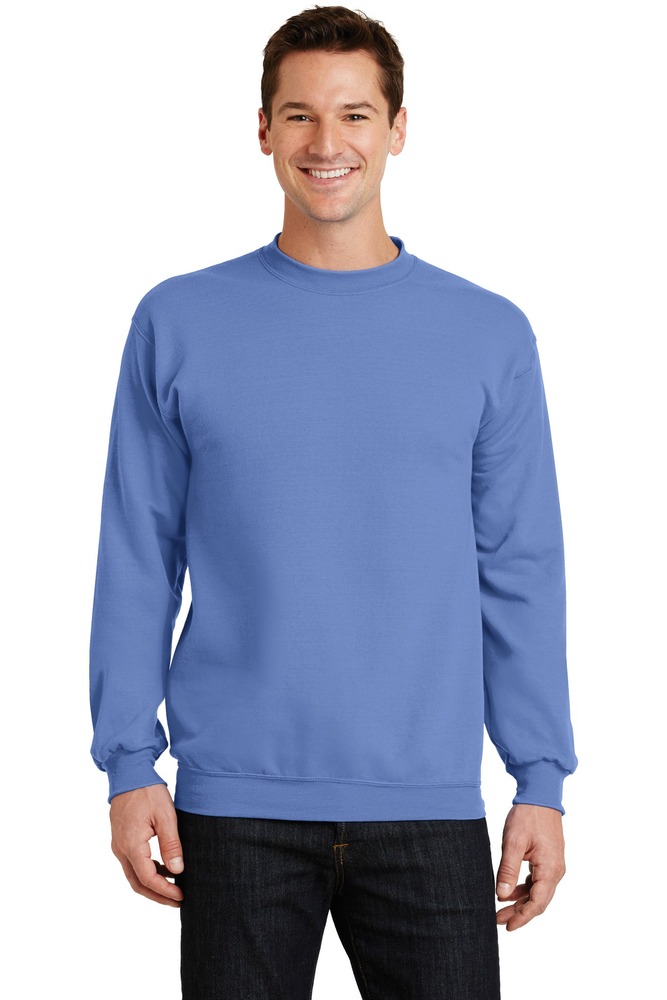 port & company pc78 core fleece crewneck sweatshirt Front Fullsize
