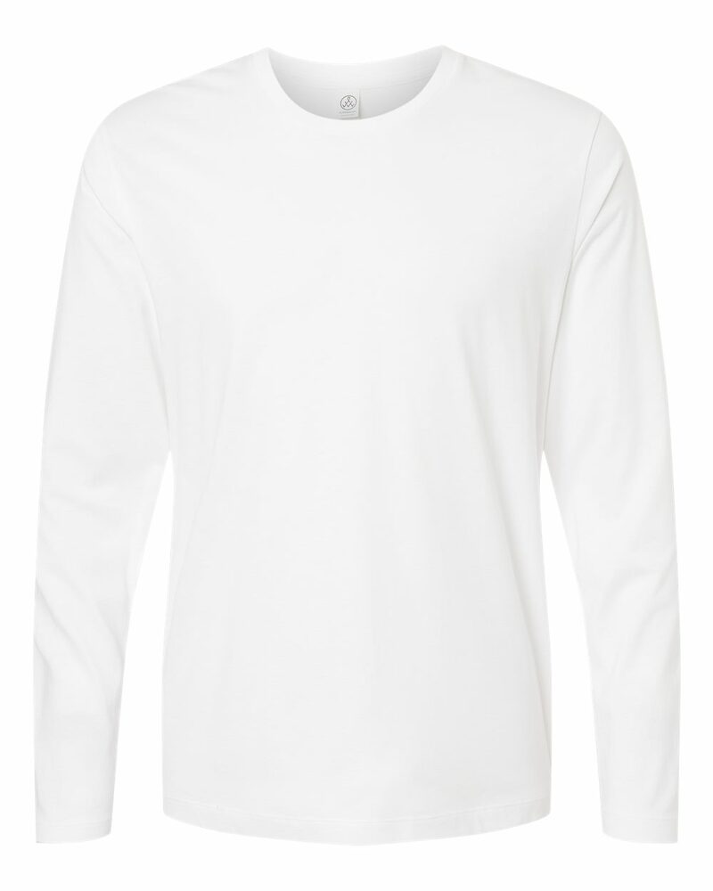 alternative a1170 cotton jersey long sleeve go-to tee Front Fullsize