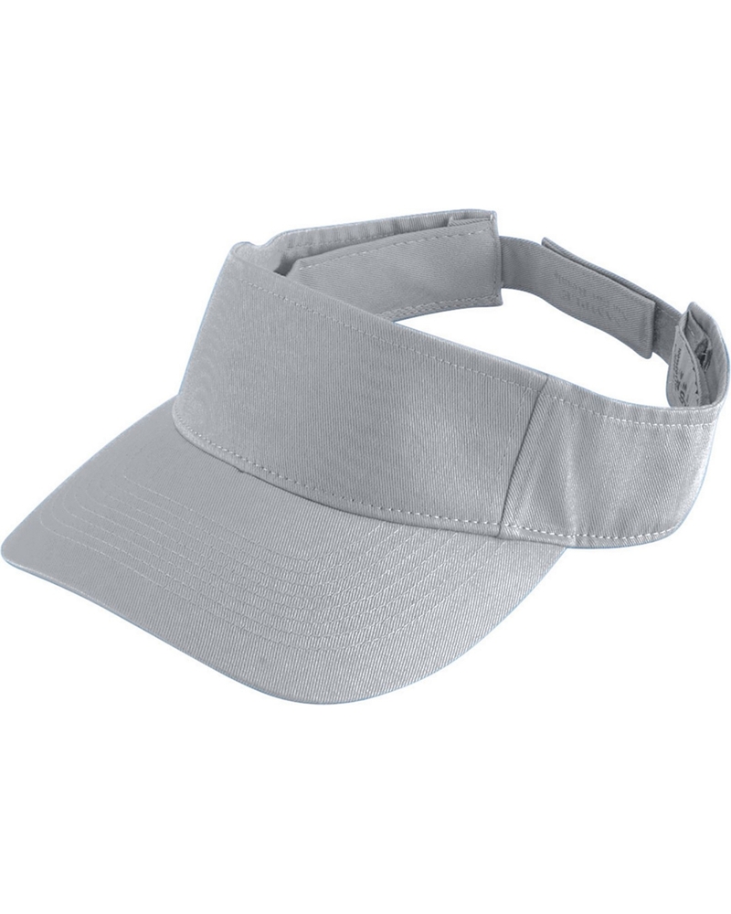 augusta sportswear 6226 youth sport twill visor Front Fullsize