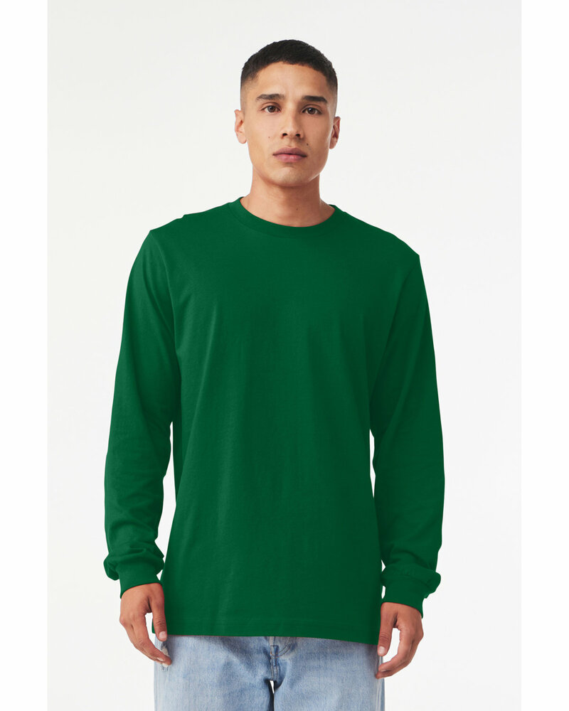Bella + Canvas 3501 Unisex Jersey Long-Sleeve T-Shirt Front Fullsize"