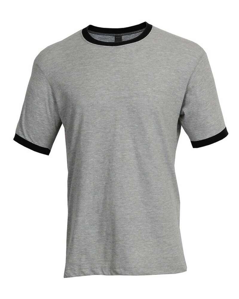 Tultex 246 Unisex Jersey Ringer Tee Front Fullsize"