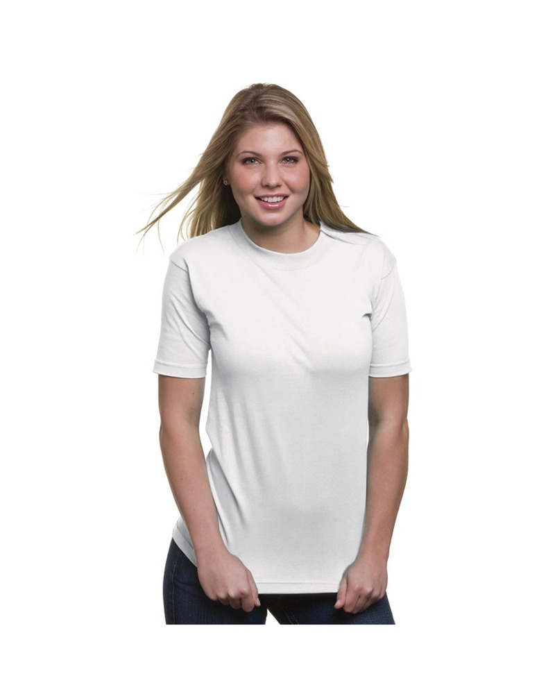 bayside ba2905 adult 6.1 oz. 100% cotton t-shirt Front Fullsize