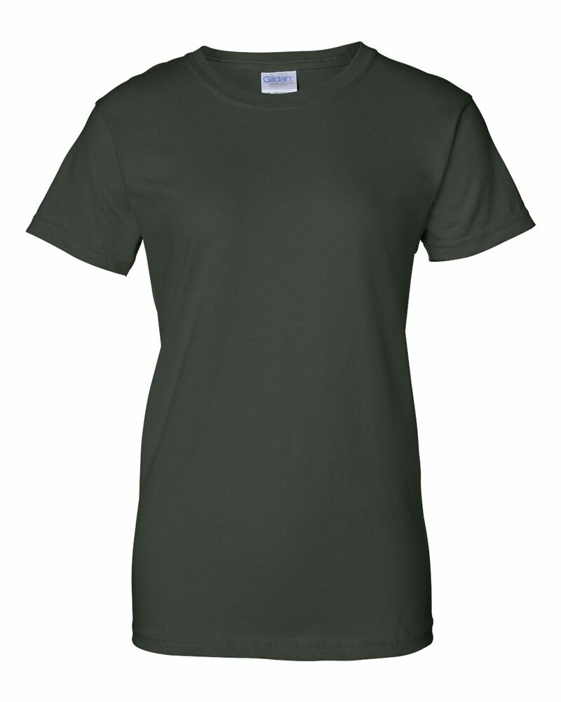 Gildan G200L Ladies Ultra Cotton ® 100% US Cotton T-Shirt Front Fullsize"