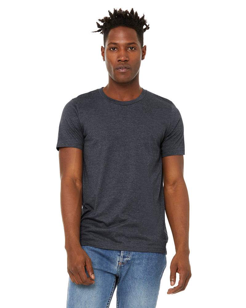 Bella + Canvas 3301C Unisex Sueded T-Shirt Front Fullsize"