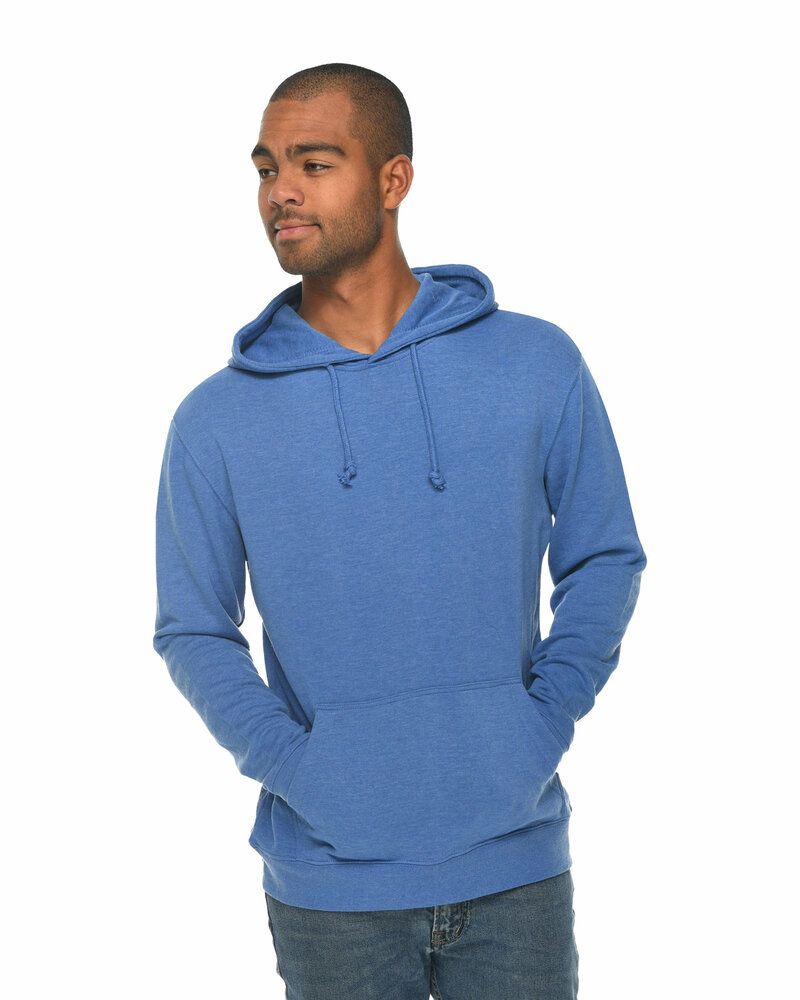 lane seven ls13001 unisex french terry pullover hooded sweatshirt Front Fullsize