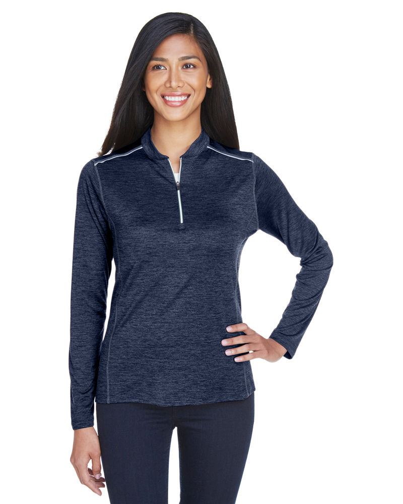 CORE365 CE401W Ladies' Kinetic Performance Quarter-Zip Front Fullsize"