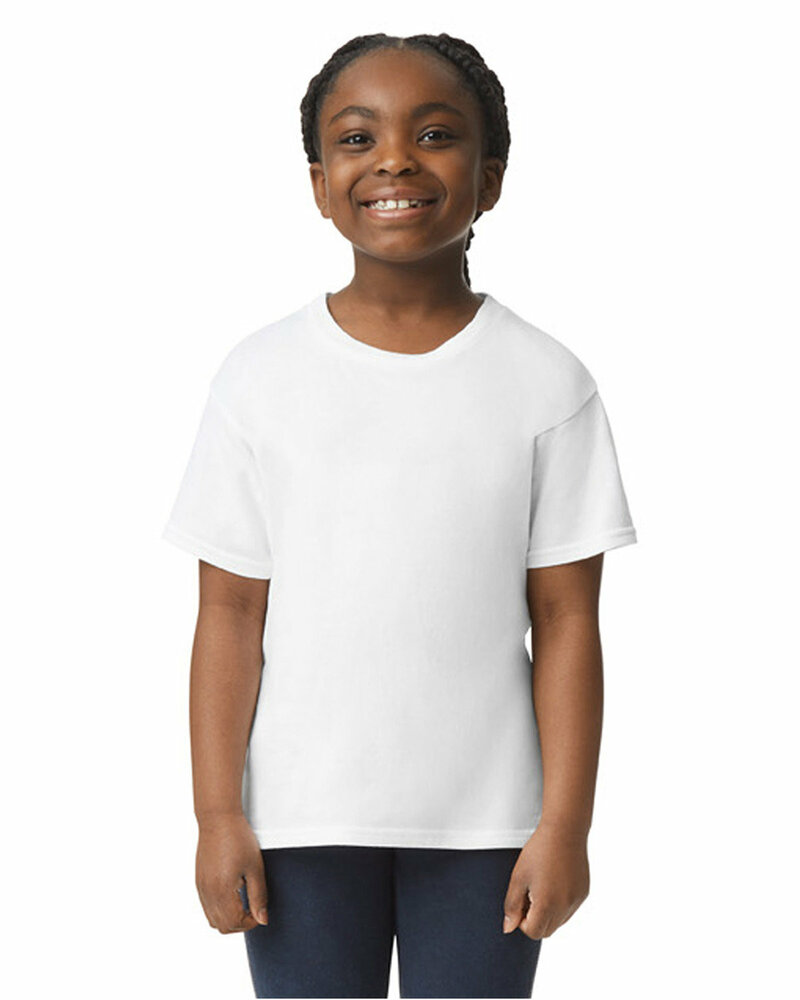 Gildan G670B Youth Softstyle CVC T-Shirt Front Fullsize"