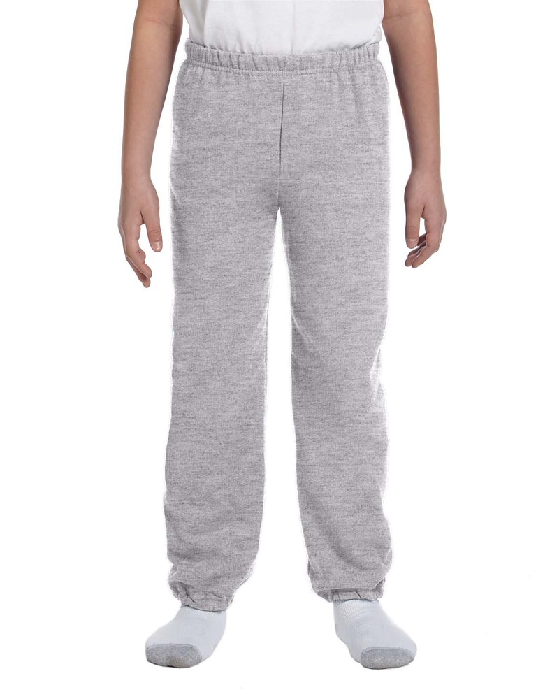 Gildan G182B Youth Heavy Blend™ Sweatpant Front Fullsize"