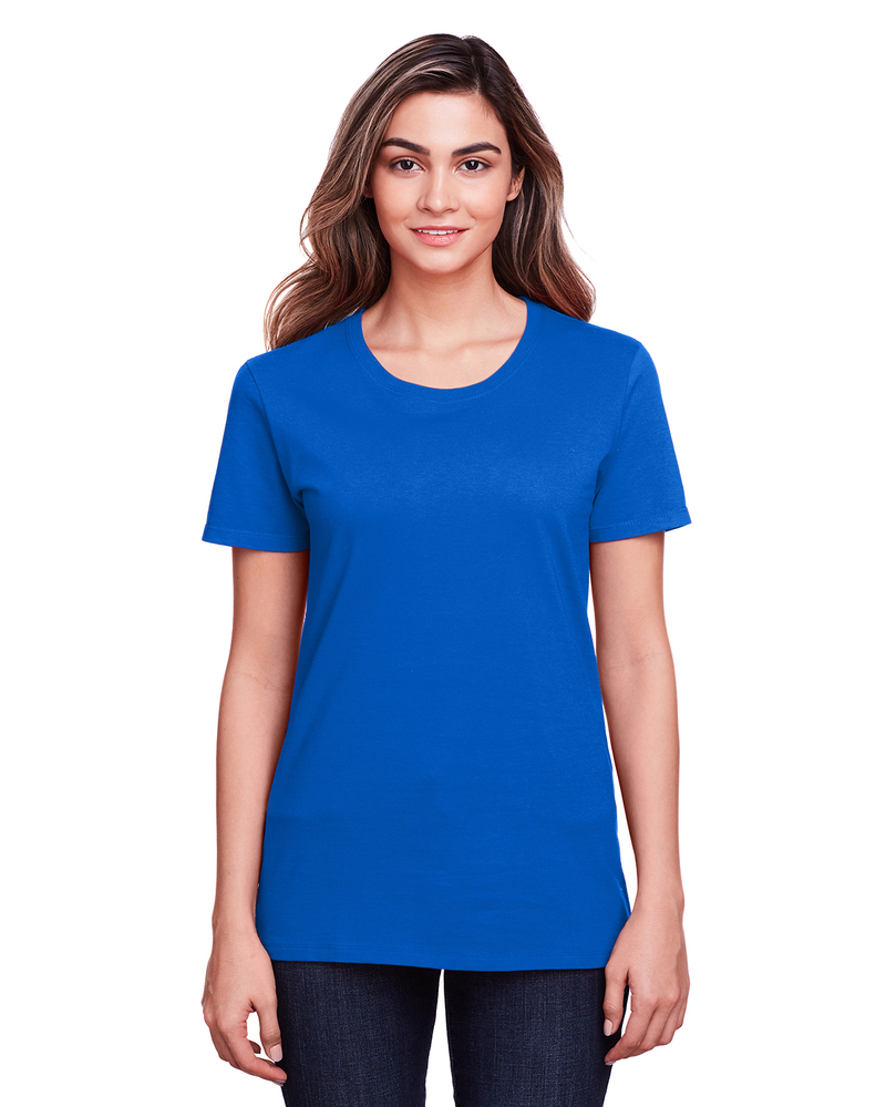 fruit of the loom ic47wr ladies' iconic™ t-shirt Front Fullsize