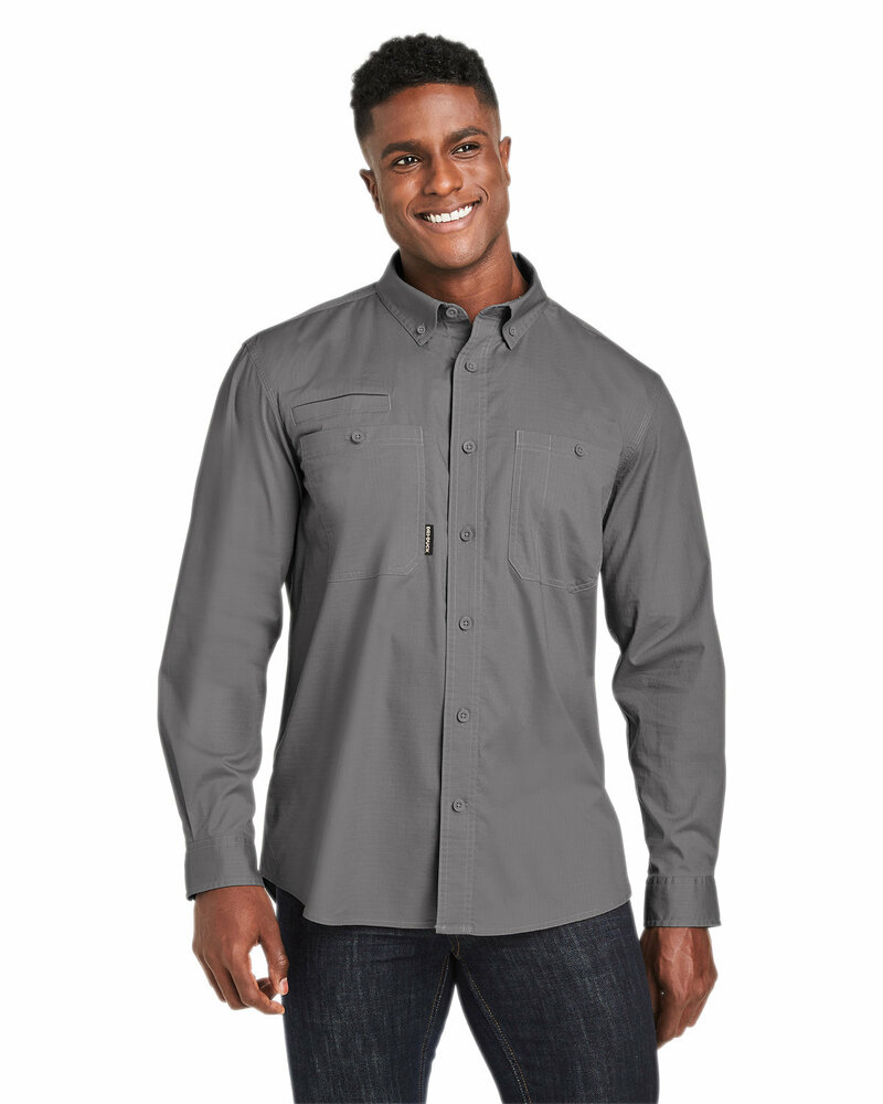 dri duck 4450 men's craftsman woven shirt Front Fullsize