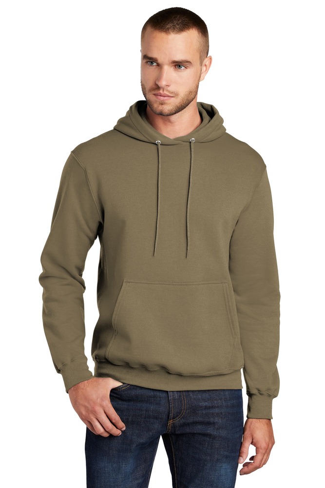 port & company pc78h core fleece pullover hooded sweatshirt Front Fullsize