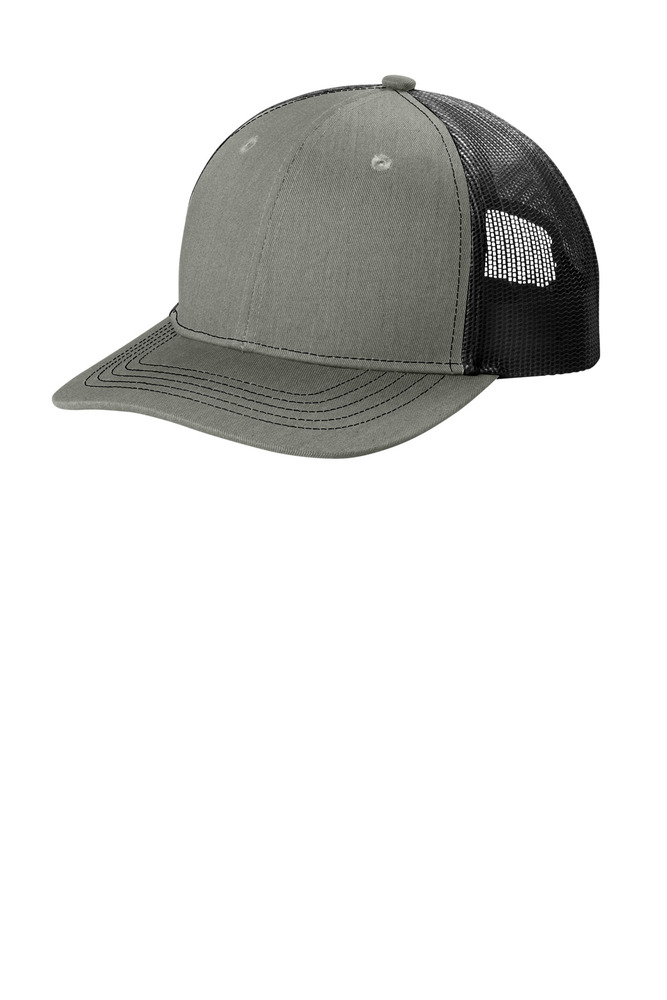 Port Authority YC112 Youth Snapback Trucker Cap Front Fullsize"