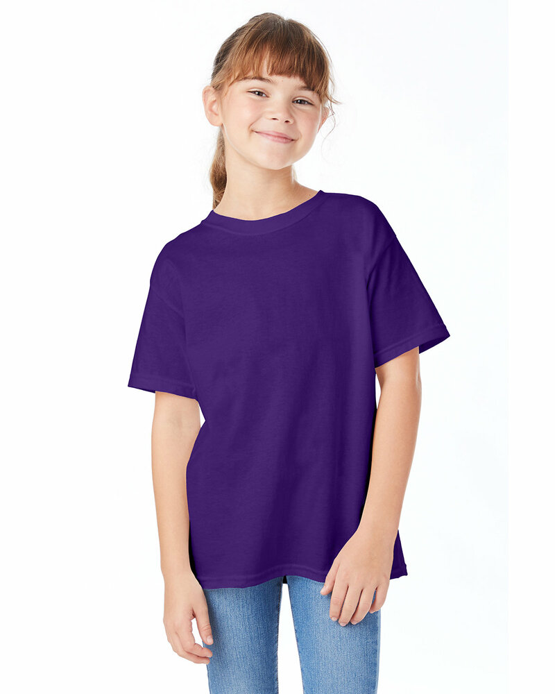 Hanes 5480 Youth Essential-T T-Shirt Front Fullsize"