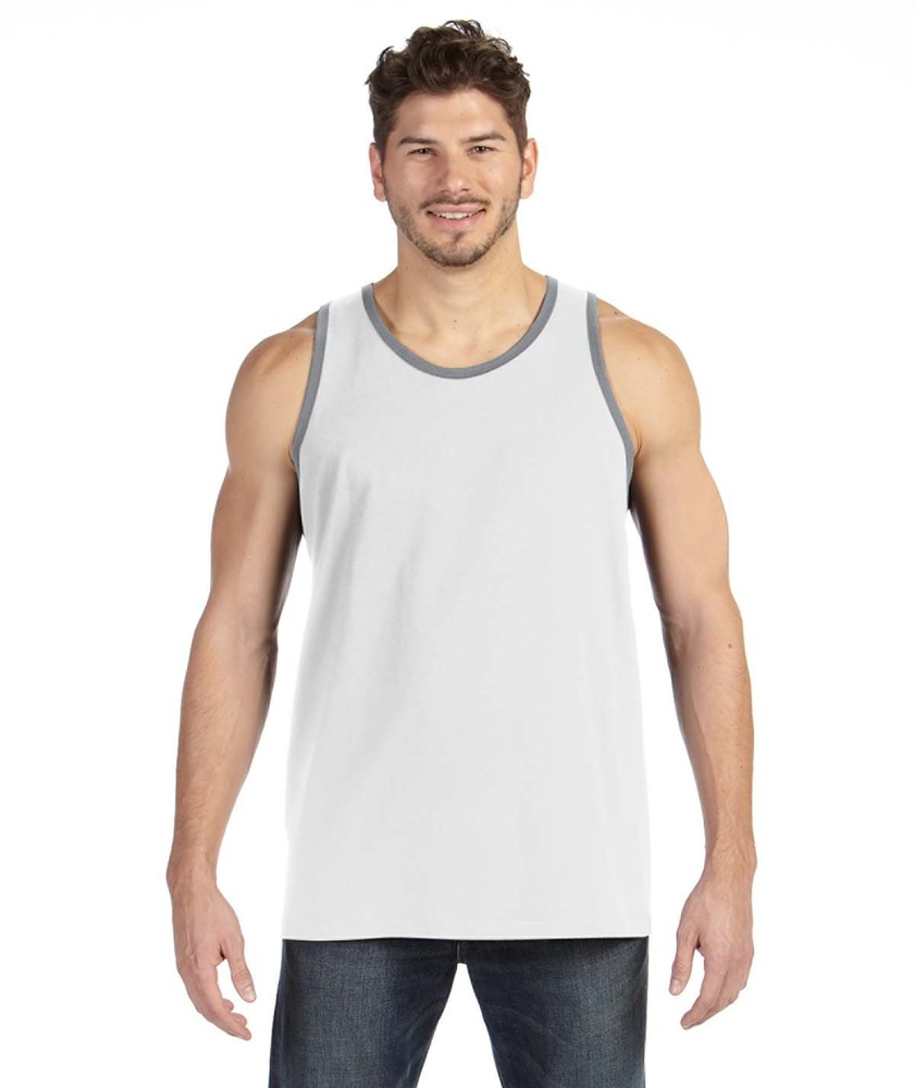 anvil 986 100% combed ring spun cotton tank top Front Fullsize