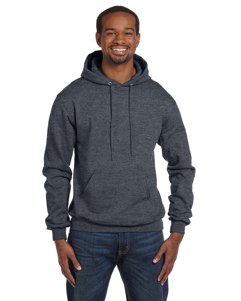 Champion S700 Adult Powerblend® Pullover Hooded Sweatshirt Front Fullsize"