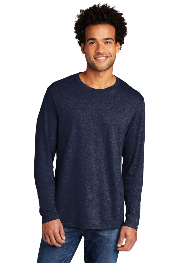 port & company pc330ls tri-blend long sleeve tee Front Fullsize