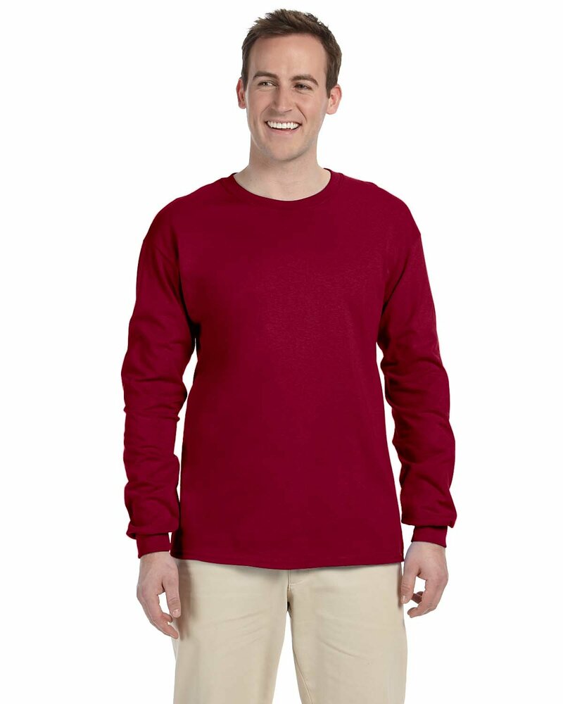 Gildan G240 100% Cotton Long Sleeve T-Shirt Front Fullsize"