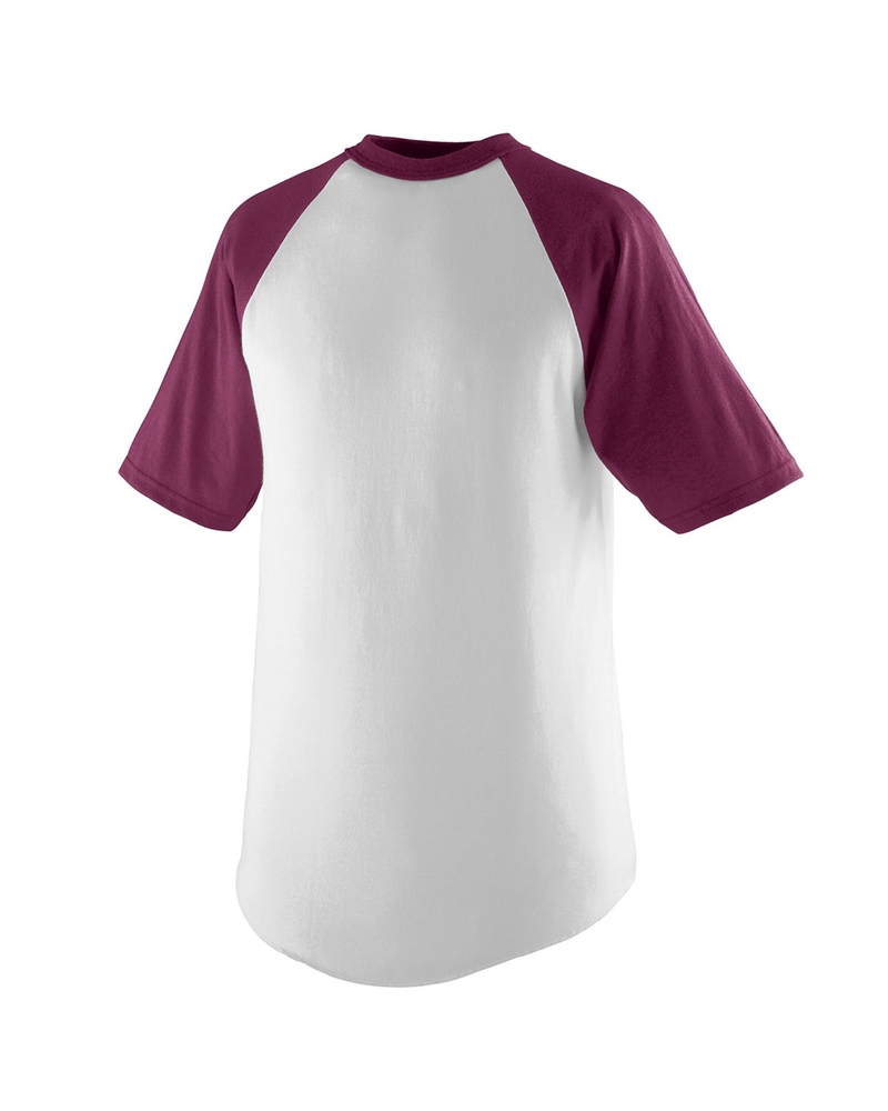 Augusta Sportswear 424 Youth Baseball Short Sleeve Tee 2.0 Front Fullsize"