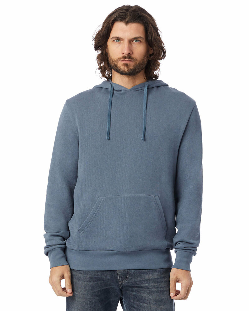 alternative 9595zt unisex washed terry challenger sweatshirt Front Fullsize