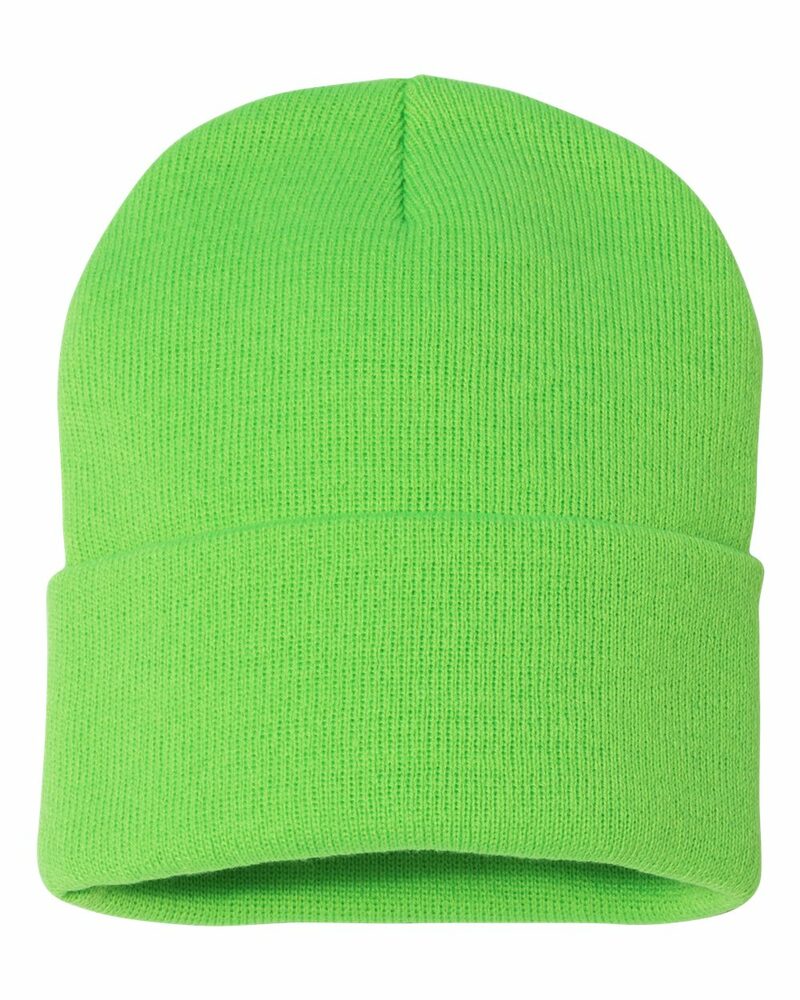 Sportsman SP12T 12" Solid Cuffed Beanie Front Fullsize"