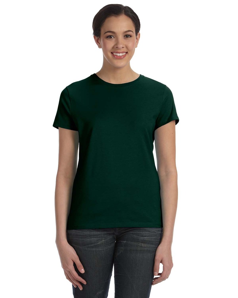 Hanes SL04 Ladies' Perfect-T T-Shirt Front Fullsize"