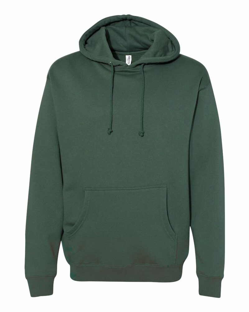 Independent Trading Co. IND4000 Heavyweight Hooded Sweatshirt Front Fullsize"