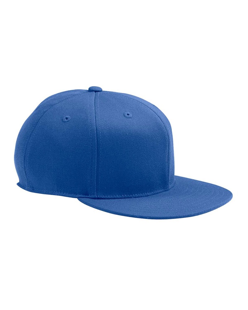 Flexfit 6210T Adult Premium 210 Fitted® Flat Visor Cap Front Fullsize"