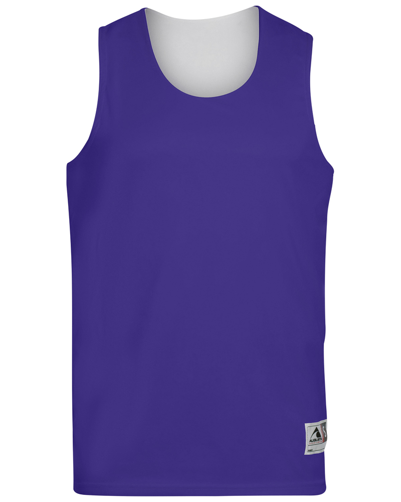 Augusta Sportswear 149 Youth Wicking Polyester Reversible Sleeveless Jersey Front Fullsize"