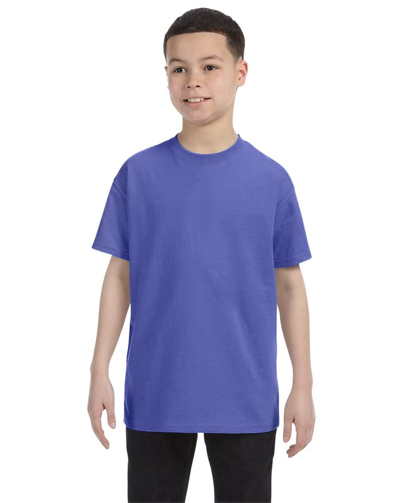 Jerzees 29B Dri-Power® Youth 50/50 T-Shirt Front Fullsize"