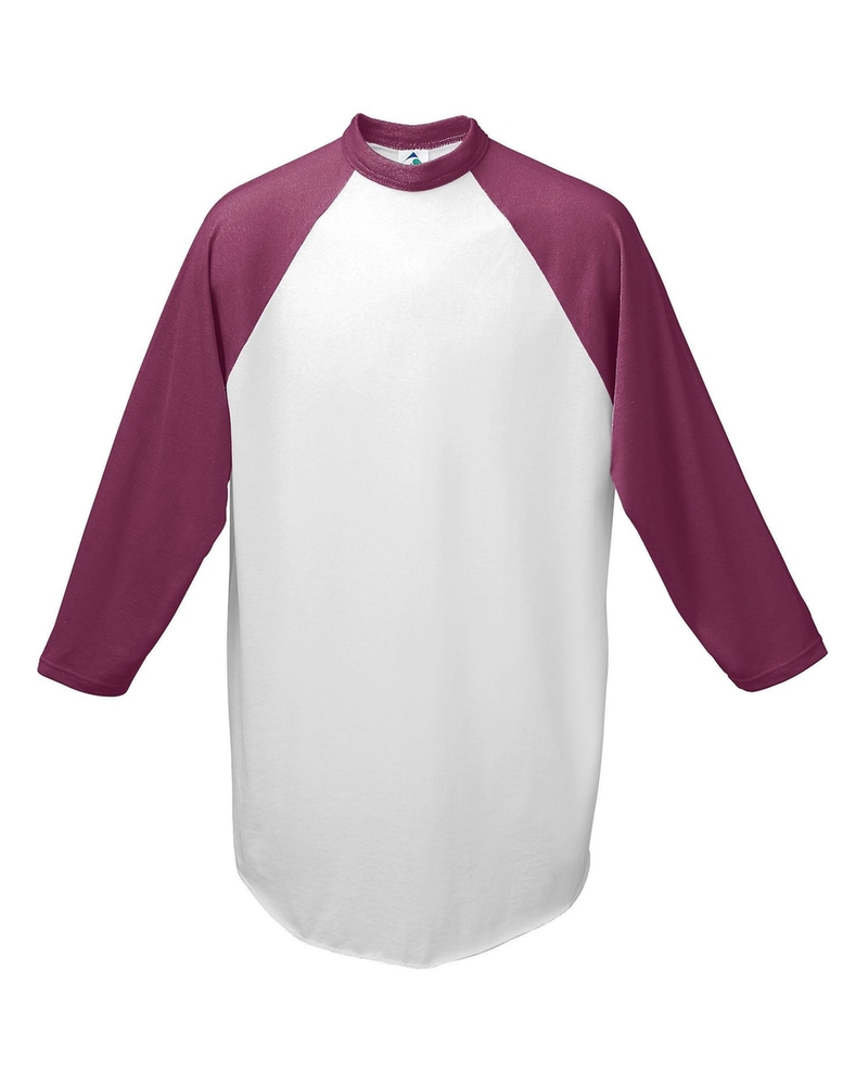 Augusta Sportswear 4421 Youth Baseball 3/4 Sleeve Tee 2.0 Front Fullsize"