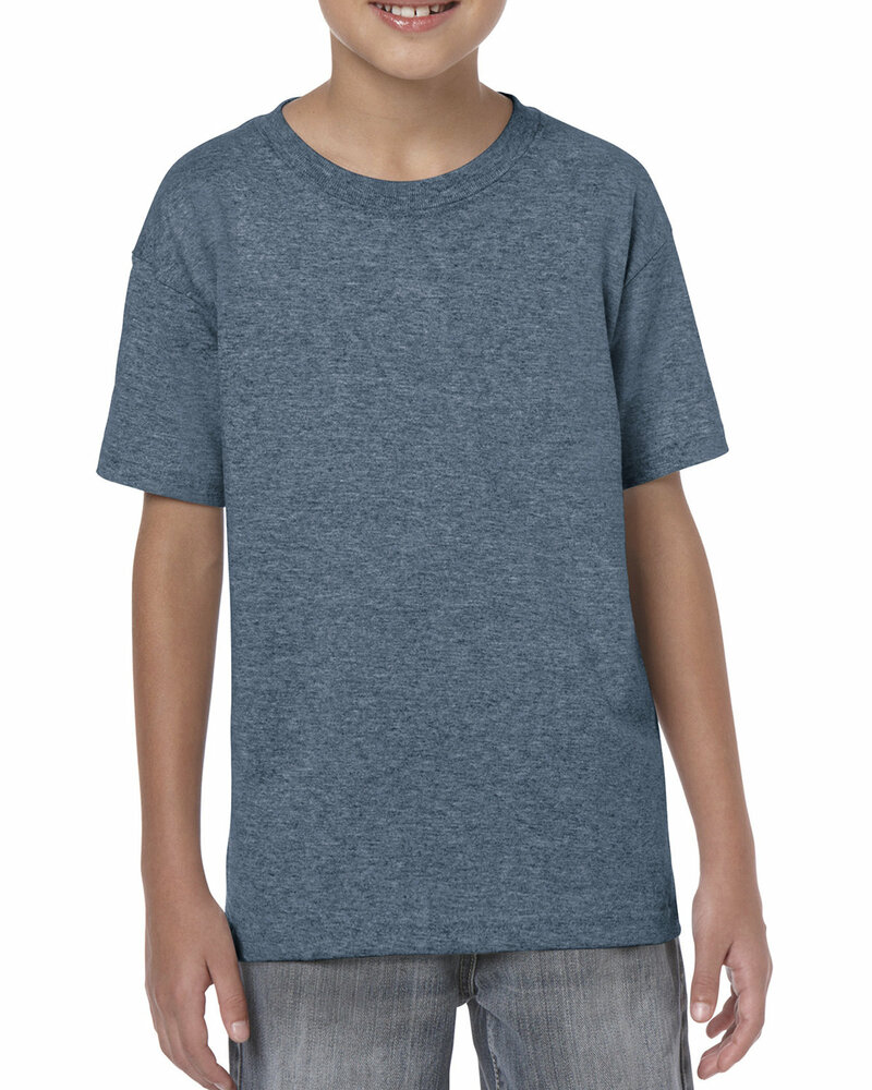 Gildan G500B Youth Heavy Cotton™ T-Shirt Front Fullsize"