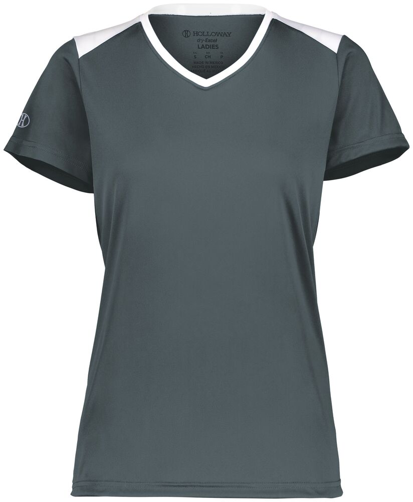 holloway 223701 ladies momentum team tee Front Fullsize