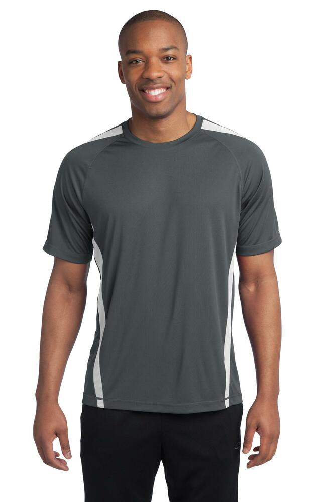 Sport-Tek ST351 Colorblock PosiCharge ® Competitor™ Tee Front Fullsize"