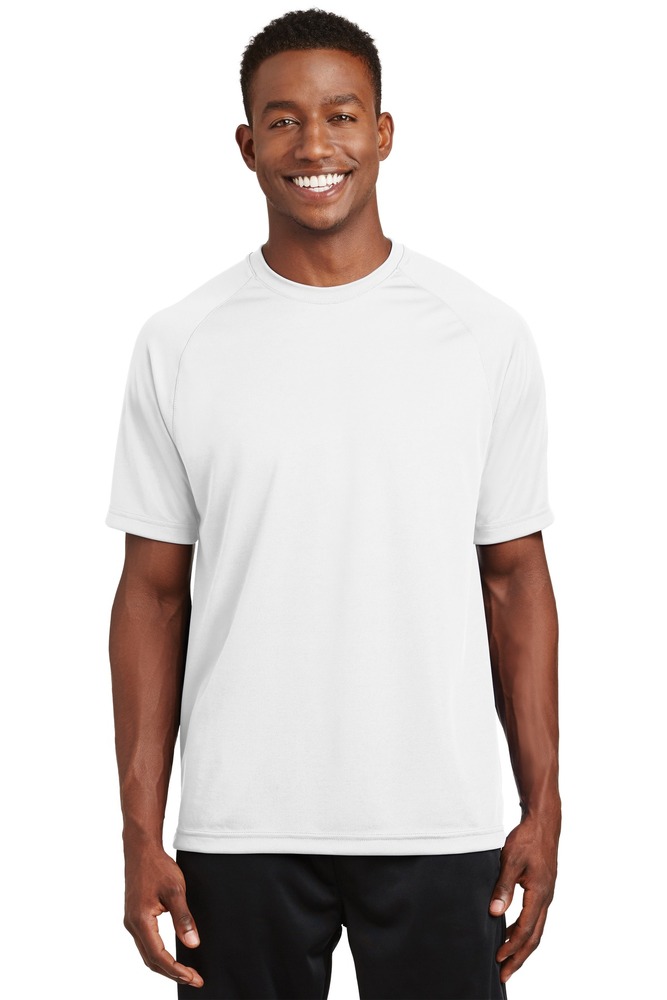 Sport-Tek T473 Dry Zone ® Short Sleeve Raglan T-Shirt Front Fullsize"