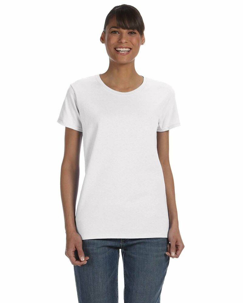 gildan g500l ladies heavy cotton™ 100% cotton t-shirt Front Fullsize
