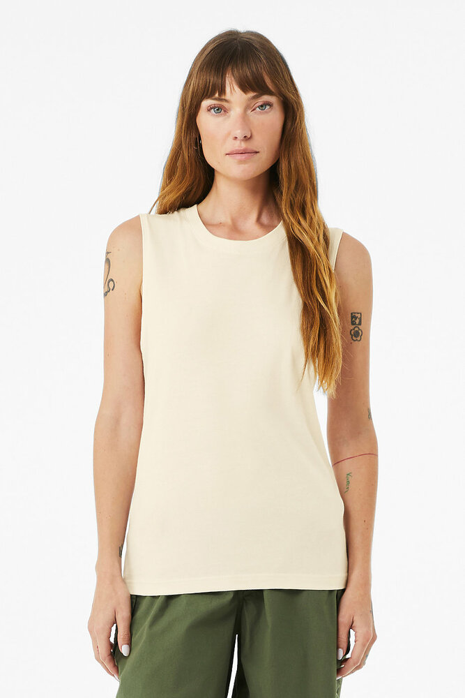 Bella + Canvas 3483 Unisex Jersey Muscle Tank Front Fullsize"