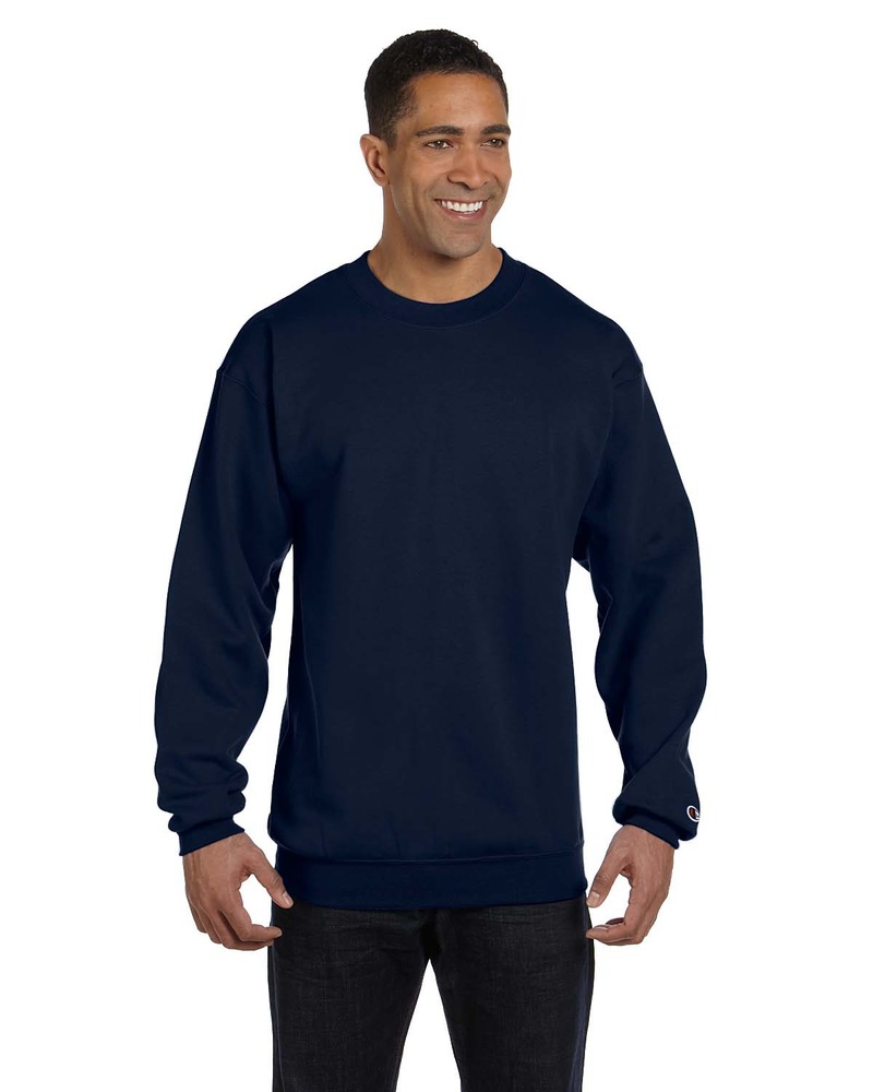 champion s600 adult powerblend® crewneck sweatshirt Front Fullsize