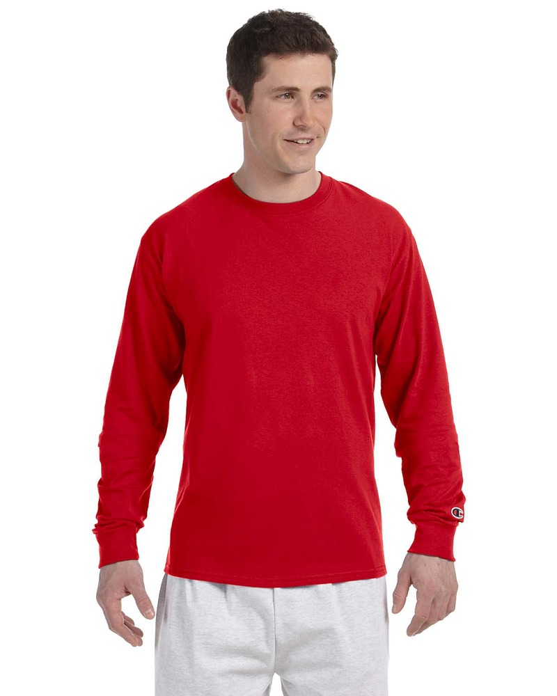 Champion CC8C Adult Long-Sleeve T-Shirt Front Fullsize"