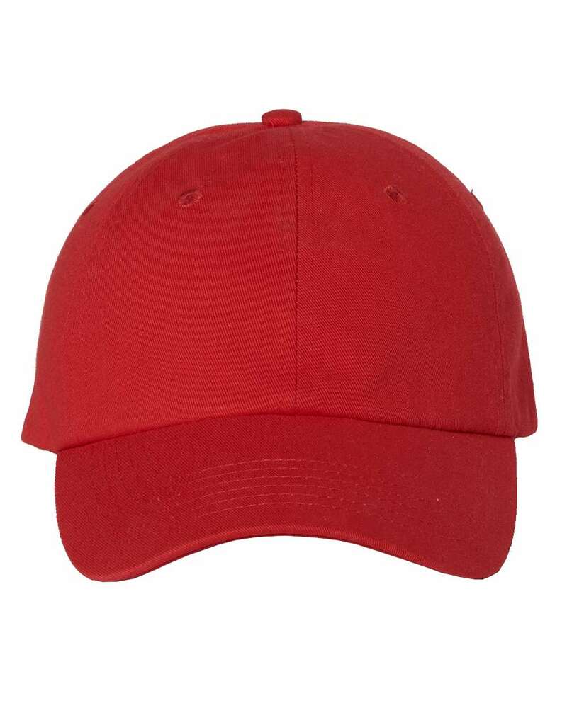 Valucap VC350 Bio-Washed Chino Twill Cap Front Fullsize"