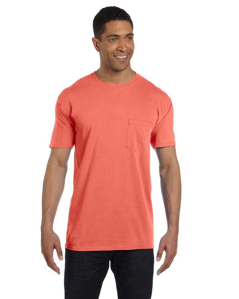 Comfort Colors 6030CC Adult Heavyweight RS Pocket T-Shirt Front Fullsize"