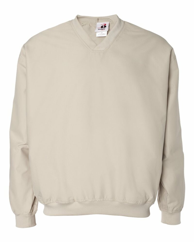 badger sport 7618 microfiber windshirt Front Fullsize