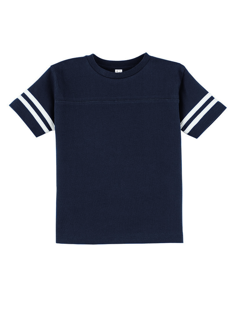 Rabbit Skins 3037 Toddler Football T-Shirt Front Fullsize"