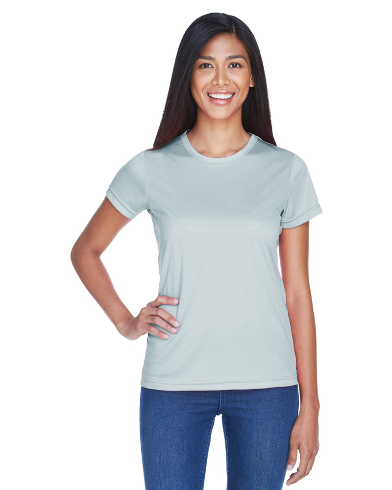 UltraClub 8420L Ladies' Cool & Dry Sport Performance Interlock T-Shirt Front Fullsize"