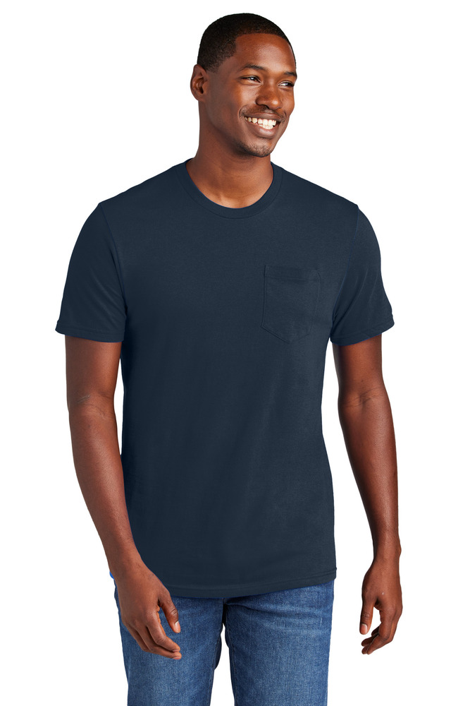 district dt6000p very important tee ® with pocket Front Fullsize