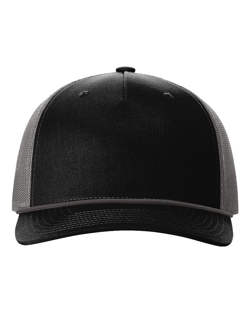 Richardson 112FPR Rope Trucker Cap Front Fullsize"
