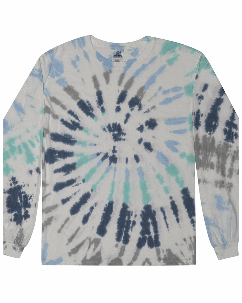 Tie-Dye CD2000Y Youth Long-Sleeve Tee Front Fullsize"